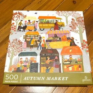 Autumn Market 500pc Jigsaw Puzzle